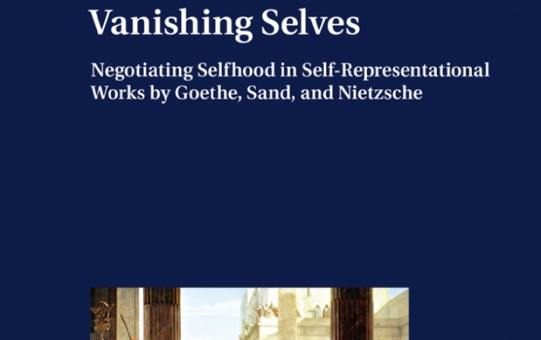 Detail of the book cover to Vanishing Selves