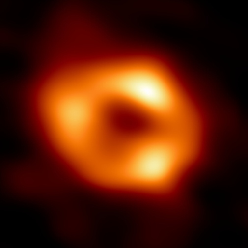 first image of the supermassive black hole at the centre of our galaxy